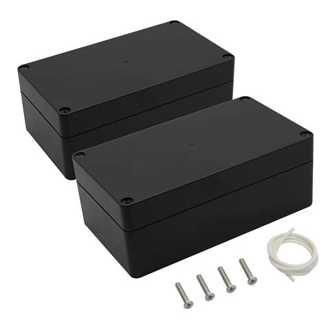 blabk plastic junction box|lemotech junction boxes.